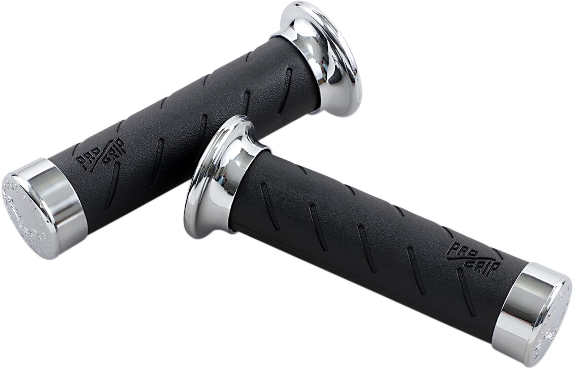 Pro Grip Pro Grip 862 Cruiser Chrome HANDLEBAR GRIPS Pro Grip