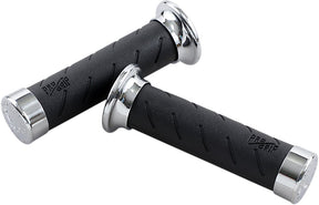 Pro Grip Pro Grip 862 Cruiser Chrome HANDLEBAR GRIPS Pro Grip