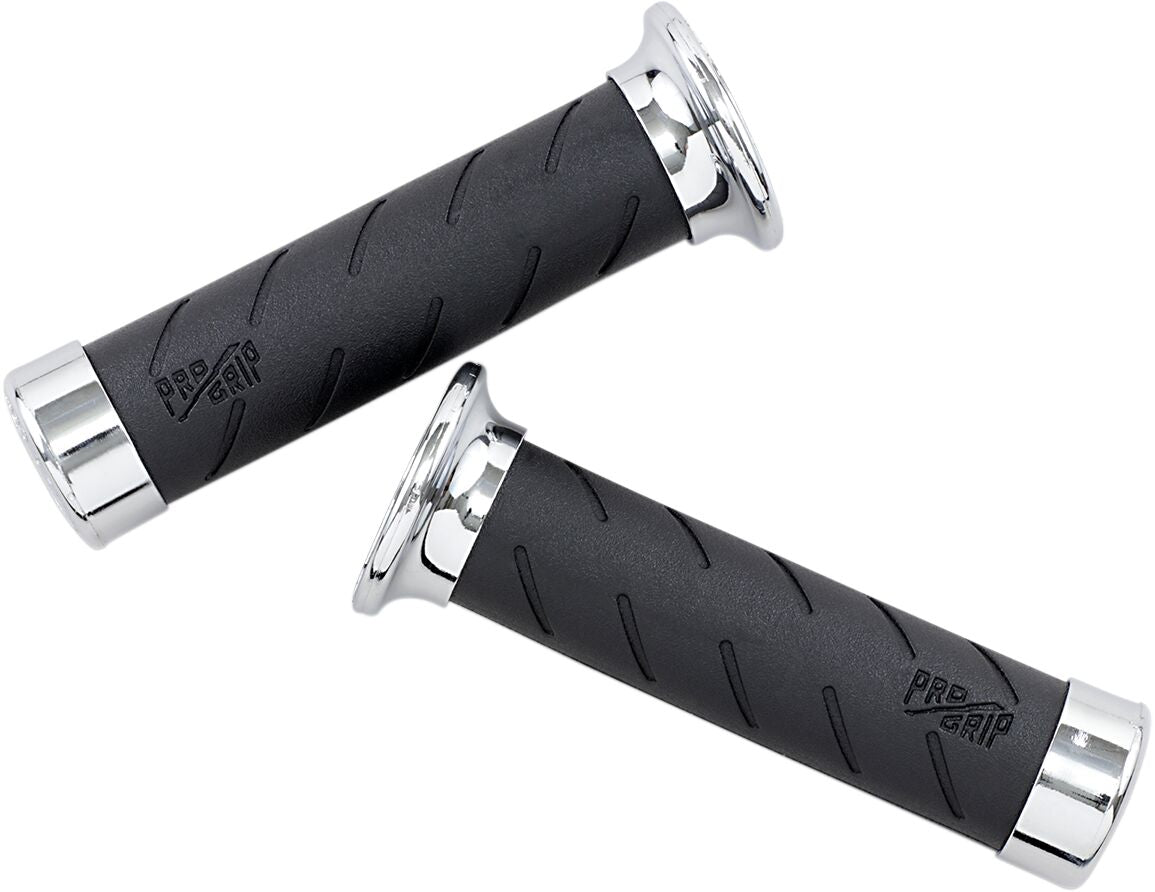 Pro Grip Pro Grip 862 Cruiser Chrome HANDLEBAR GRIPS Pro Grip