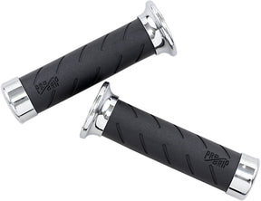 Pro Grip Pro Grip 862 Cruiser Chrome HANDLEBAR GRIPS Pro Grip