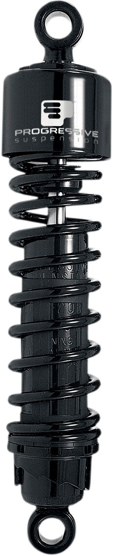 Progressive Suspension 412 Series Rear Shocks 12", Black - V-Rod & Night Rod Shocks Progressive Suspension