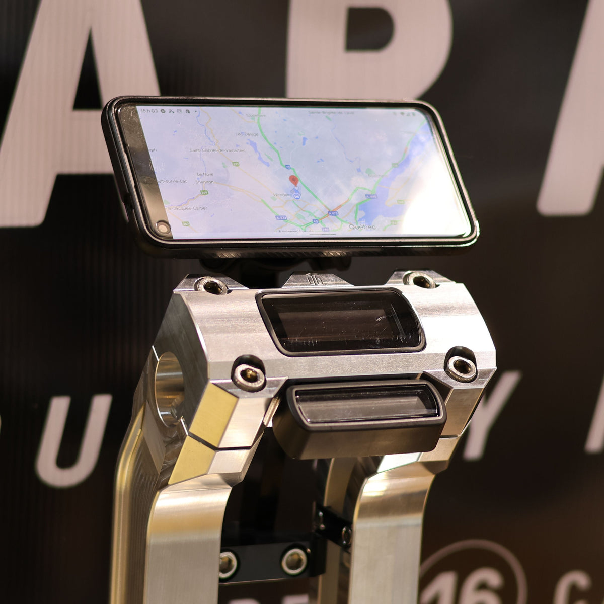 OG Quad Lock Cell Phone Holder Phone Mount Original Garage Moto