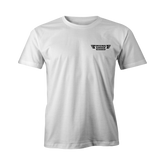OG "Quality Parts" T-Shirt, White T-Shirt Original Garage Moto S