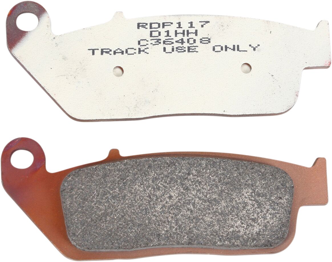 Dp Brakes Brake Pad Rdp Hon Frt BRAKE PADS - SINTERED METAL Dp Brakes