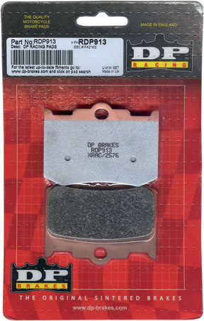 Dp Brakes Brake Pad Brake Race Dp913 BRAKE PADS - SINTERED METAL Dp Brakes