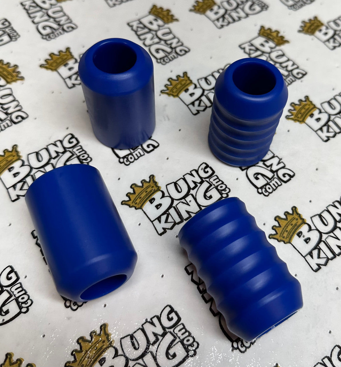 Bung King Replacement Delrin Crash Bar Slider End, Royal Blue Crash Slider Bung King