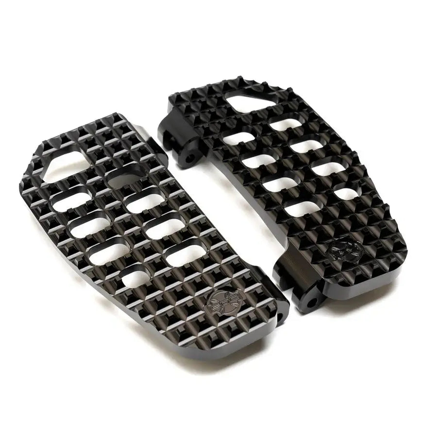 San Diego Custom SDCVO Mini Bagger Board Kit, Gloss Black - 17+ Version Floorboards San Diego Customs