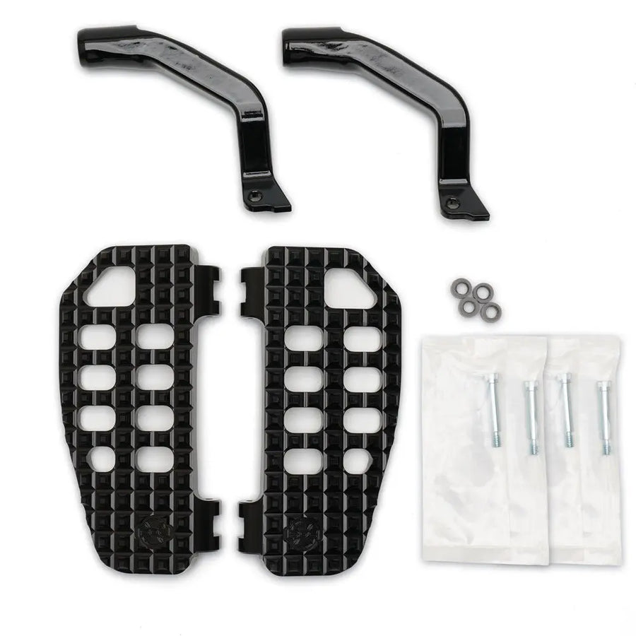 San Diego Custom SDCVO Mini Bagger Board Kit, Gloss Black - 17+ Version Floorboards San Diego Customs