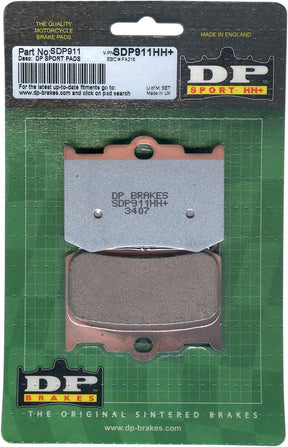 Dp Brakes Brake Pad P M 125 X4 R 137 X4 R BRAKE PADS - SINTERED METAL Dp Brakes