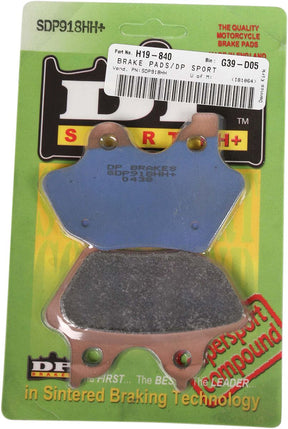 Dp Brakes Brake Pad Sdp Sport Hh+ High Friction Street Sintered Metal Brake Pads Dp Brakes