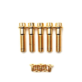 1.75 Sprocket Locker Hardware, Gold Plated Chain Kit Accessories San Diego Customs
