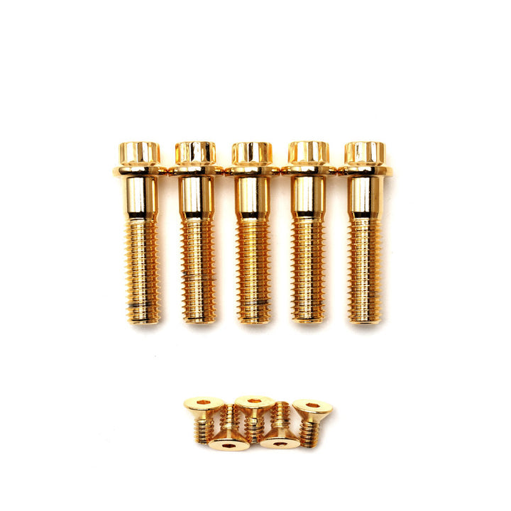 1.75 Sprocket Locker Hardware, Gold Plated Chain Kit Accessories San Diego Customs