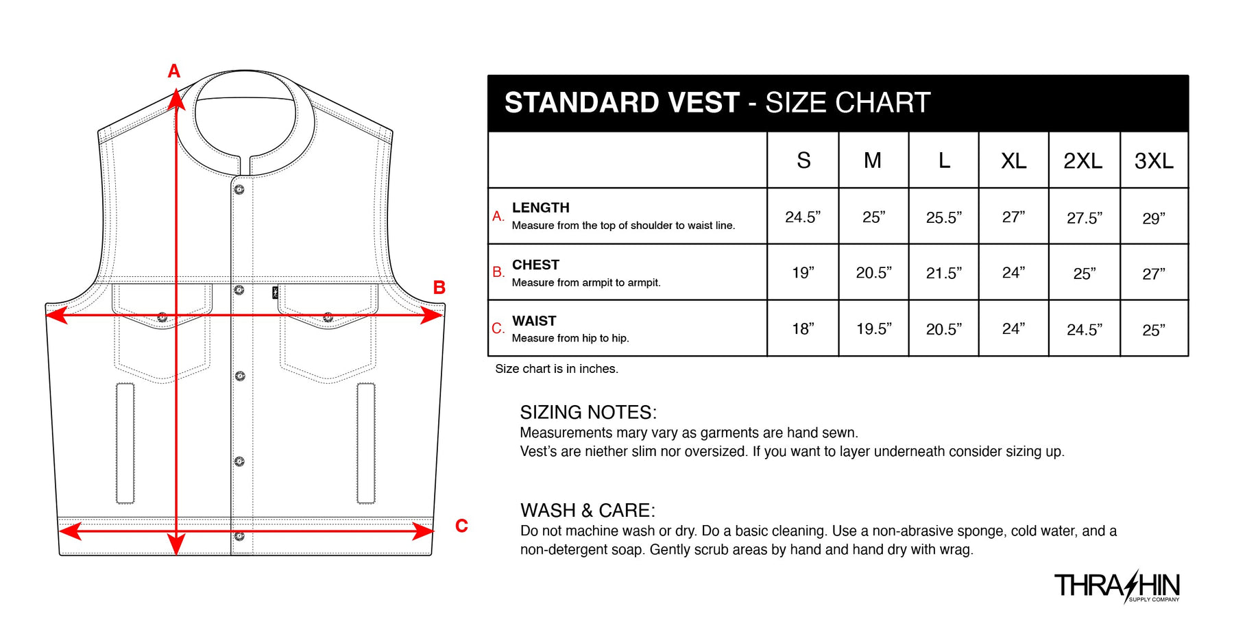 Kanan Vest Leather & Denim, Black
