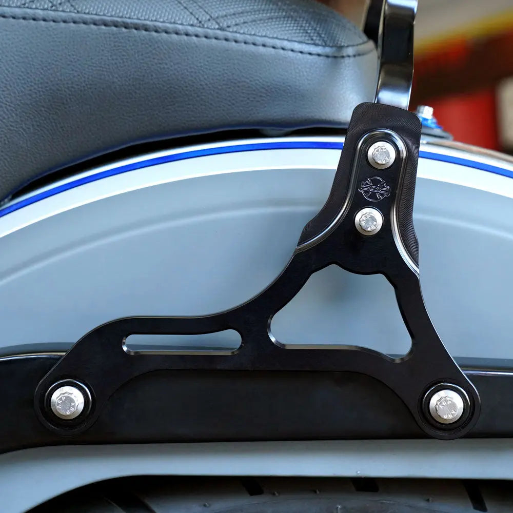 San Diego Customs Billet Sissy Bar Side Plates - 18+ Softail Sissy Bar Side Plates San Diego Customs