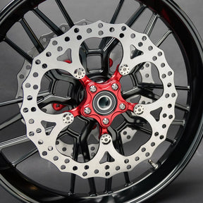 14" Spider Brake Rotor, Red Brake Rotor Arlen Ness