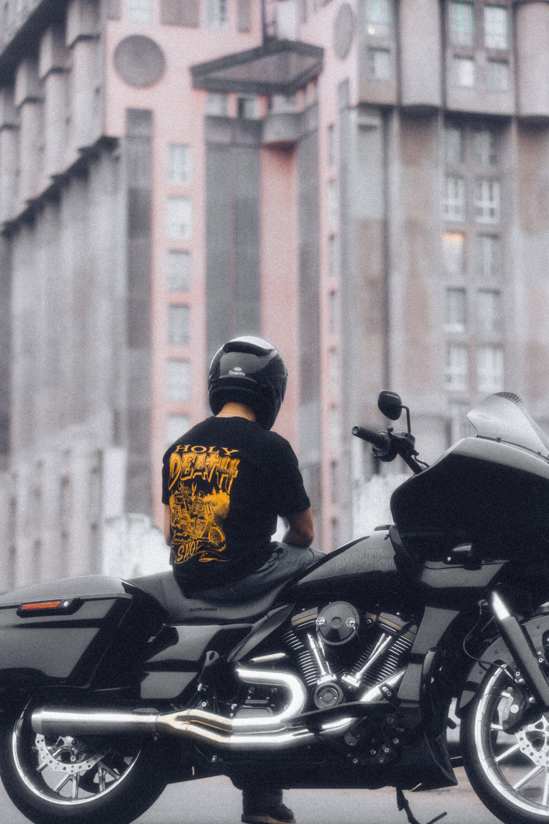 "Escaped The Grave" T-shirt - Black T-Shirt Holy Death Motorcycle Co.