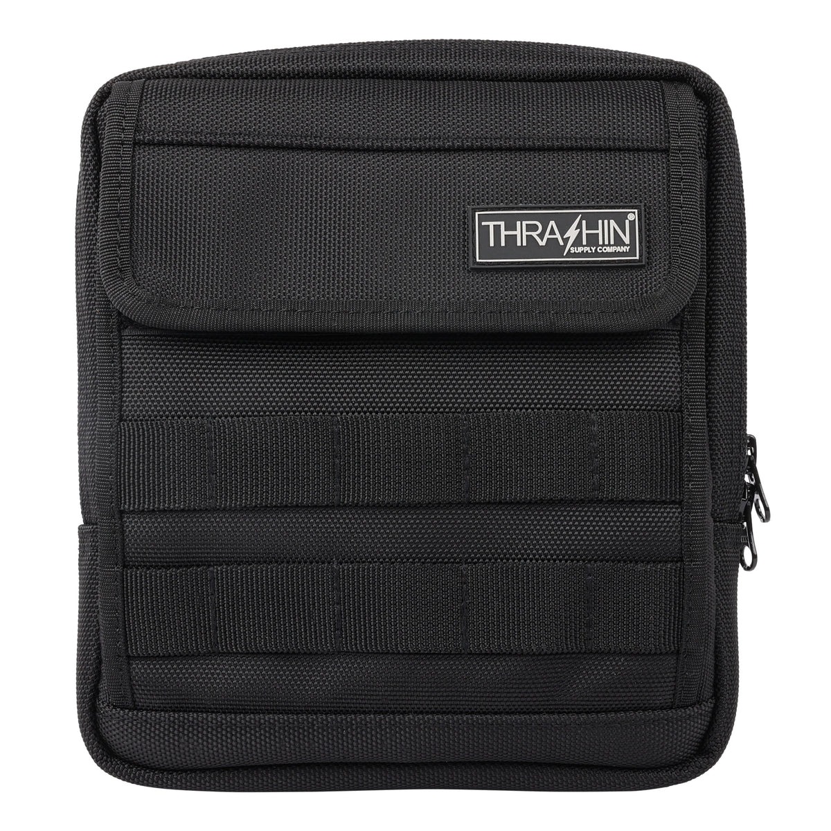 Handlebar Bag Slim, Black Handlebar Bag Thrashin Supply Co.