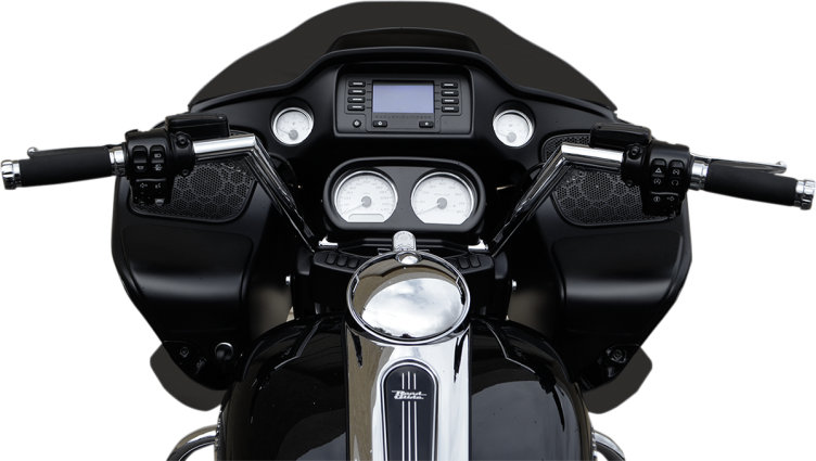 V-Line +2 Handlebars with 1.25" Clamp - 14+ Road Glide