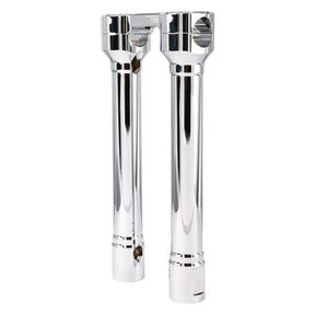 Thrashin Supply Co. 10" Hole Shot Risers, Chrome Risers Thrashin Supply Co.
