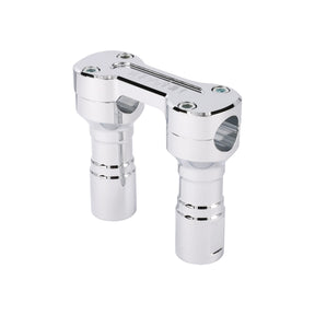 Thrashin Supply Co. 4" Hole Shot Risers, Chrome Risers Thrashin Supply Co.