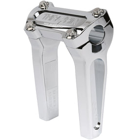 Thrashin Supply Co. 6" Straight OG Risers, Chrome Risers Thrashin Supply Co. Standard Top Clamp