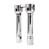 Thrashin Supply Co. 8" Hole Shot Risers, Chrome Risers Thrashin Supply Co.