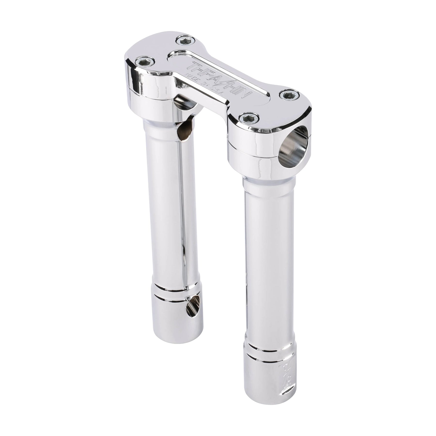 Thrashin Supply Co. 8" Hole Shot Risers, Chrome Risers Thrashin Supply Co.