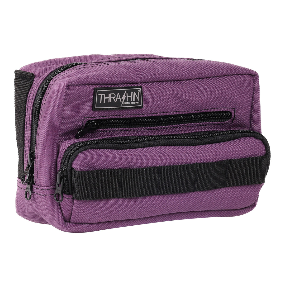 HandleBar Bag Plus, Purple Handlebar Bag Thrashin Supply Co.