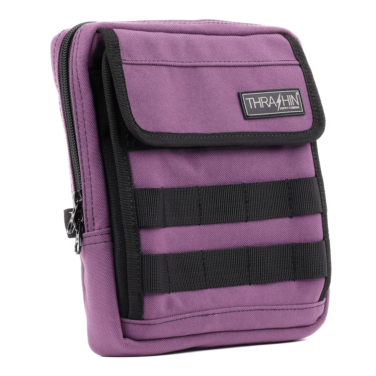 Handlebar Bag Slim, Purple Handlebar Bag Thrashin Supply Co.