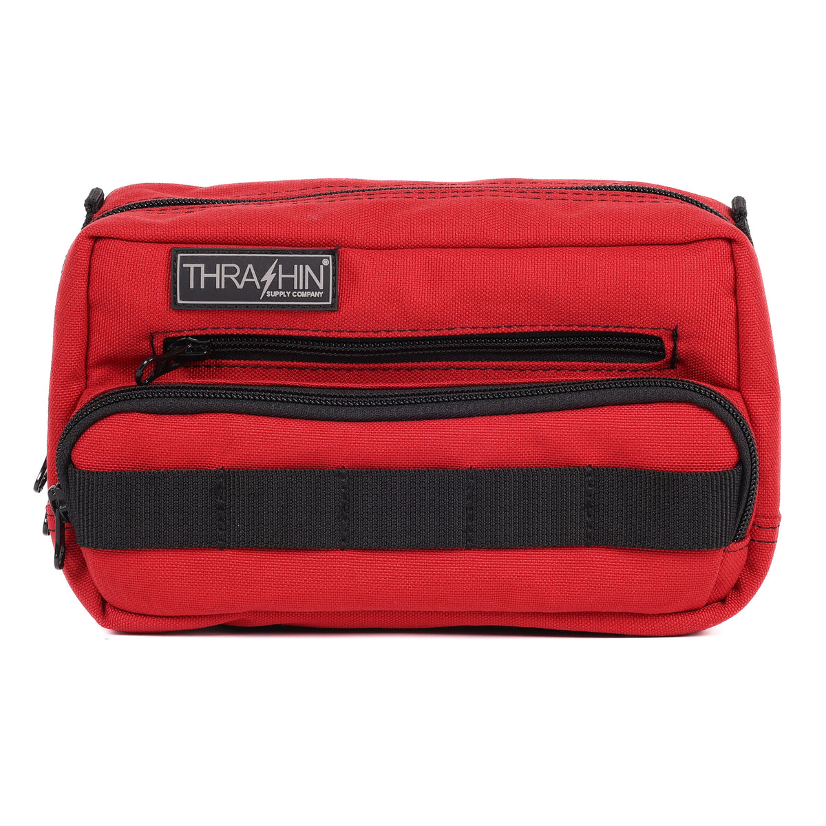 HandleBar Bag Plus, Red Handlebar Bag Thrashin Supply Co.
