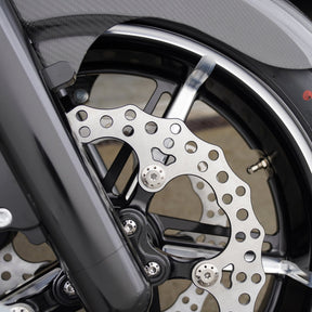 Titanium Floating Rotor Bolts, Polished - 14-23 Touring Rotor Bolts Arlen Ness