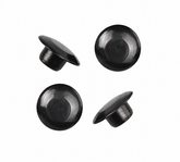 Bung King Replacement Top Clamp Bolt Caps, Black Plastic, Set of 4 Bolt & Nut Cover Bung King