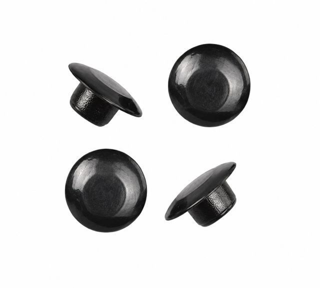 Bung King Replacement Top Clamp Bolt Caps, Black Plastic, Set of 4 Bolt & Nut Cover Bung King