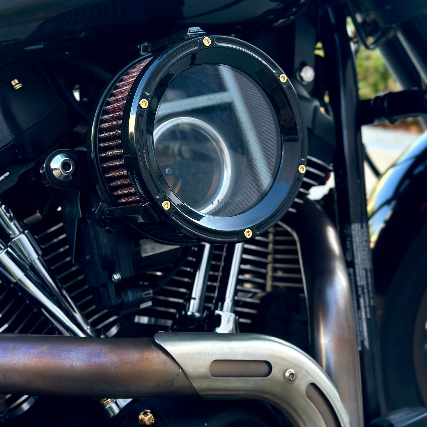 Bamco Motorsports Air Cleaner Bolt Kit - Trask & Feuling Air Cleaners Fastener Kit Bamco Motorsports