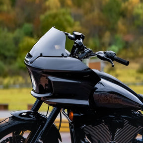 9" Workman Kickback Risers, Black Anodized Risers Kraus Motor Co.