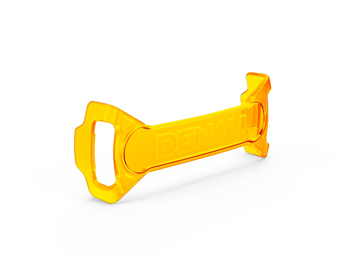 Snap-On X-Lens For D14 Destroyer Headlight, Amber Headlight Accessories Denali Electronics