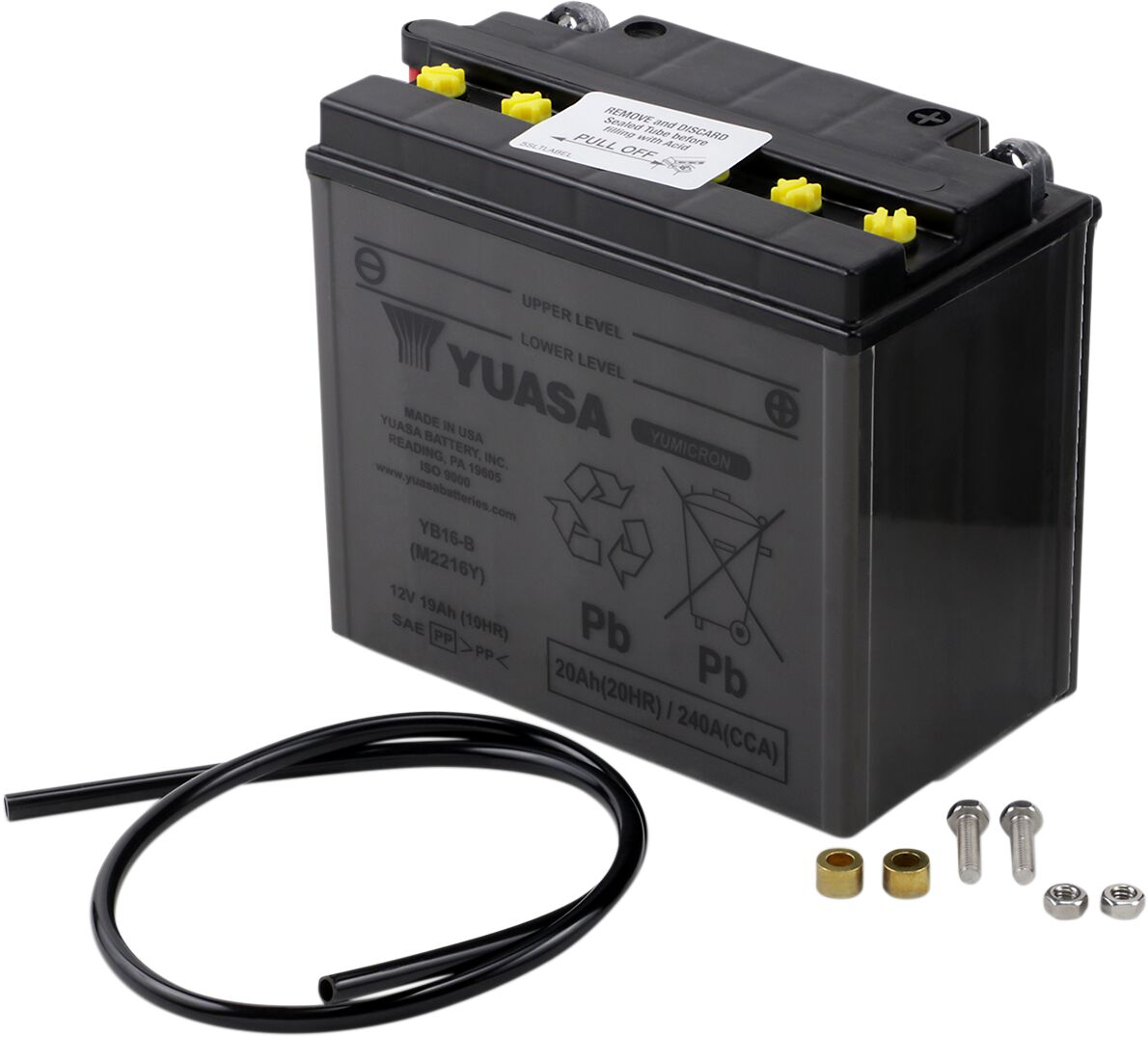 Yuasa Battery Yuasa Hd Dry Yb16 B BATTERY GROUP Yuasa