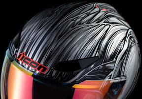 Domain Nouveau, Grey Full Face Helmet Icon