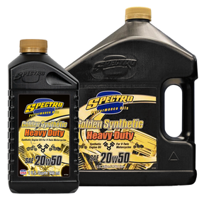 .946 Ltr Spectro Hd Golden Synt. 20 W50 4-Stroke Engine Oil Spectro Oils Of America