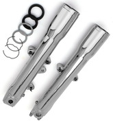 Gzp Chrome Fork Slider Set Flst/F/N Fork Lower Leg Zodiac Default Title