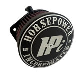 HPI V2 Air Cleaner, HPI Center Logo - 17-23 Milwaukee 8 Air Cleaner Horsepower Inc.