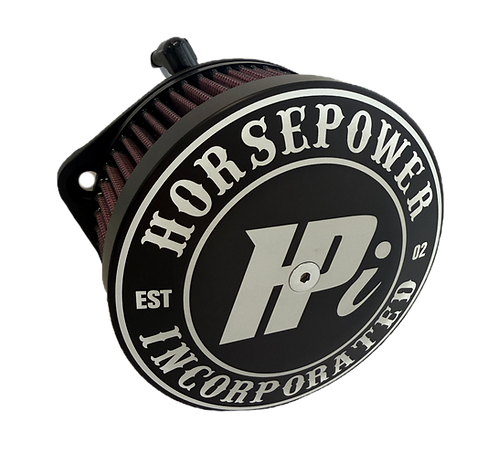 Horsepower Inc. High Flow V2™ Air Cleaner, HPi Laser Scribe Cover - 24+ Milwaukee 8 Air Cleaner Horsepower Inc.