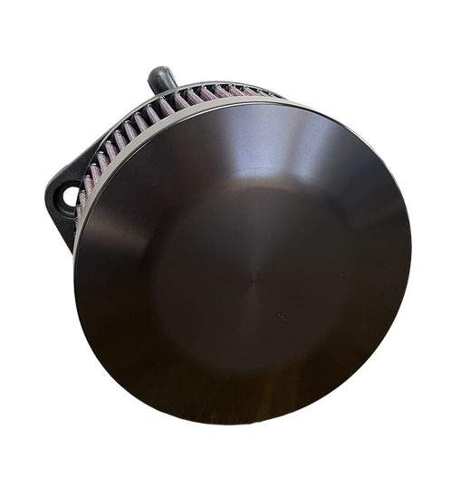 Horsepower Inc. High Flow V2™ Air Cleaner, Plain Black Cover - 24+ Milwaukee 8 Air Cleaner Horsepower Inc.