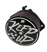 Horsepower Inc. High Flow V2™ Air Cleaner, Keep Up Laser Scribe Cover - 24+ Milwaukee 8 Air Cleaner Horsepower Inc.