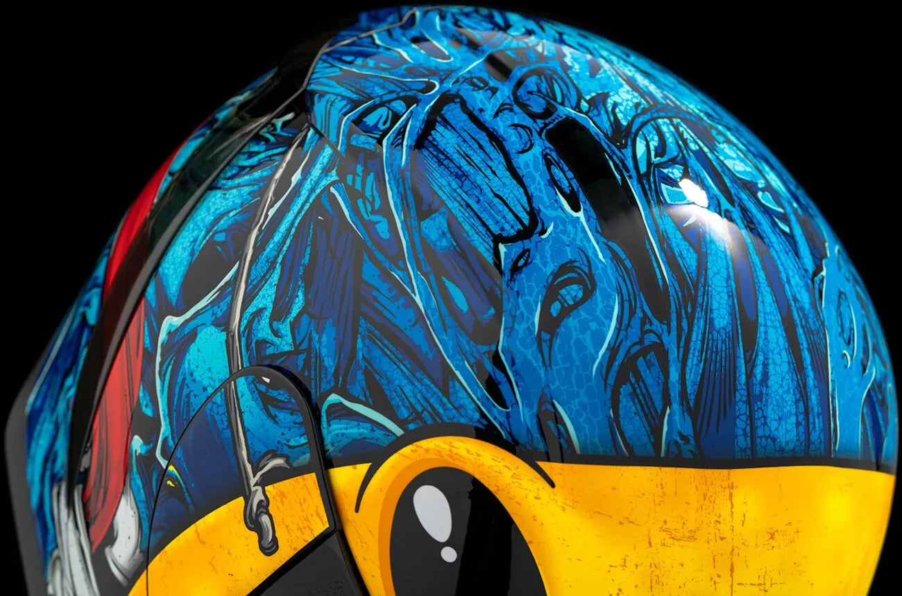 Airform Brozak, Blue Full Face Helmet Icon