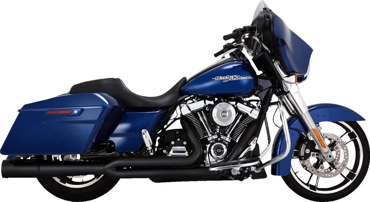 Pro Pipe - Touring Full Exhaust System Vance & Hines Black 17+ Touring