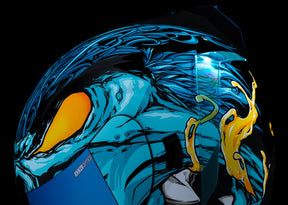 Airform Manik'RR, Blue Full Face Helmet Icon