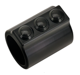 Gzp Prime Black Custom Triple Blk Switch Handlebar Controls Zodiac Default Title