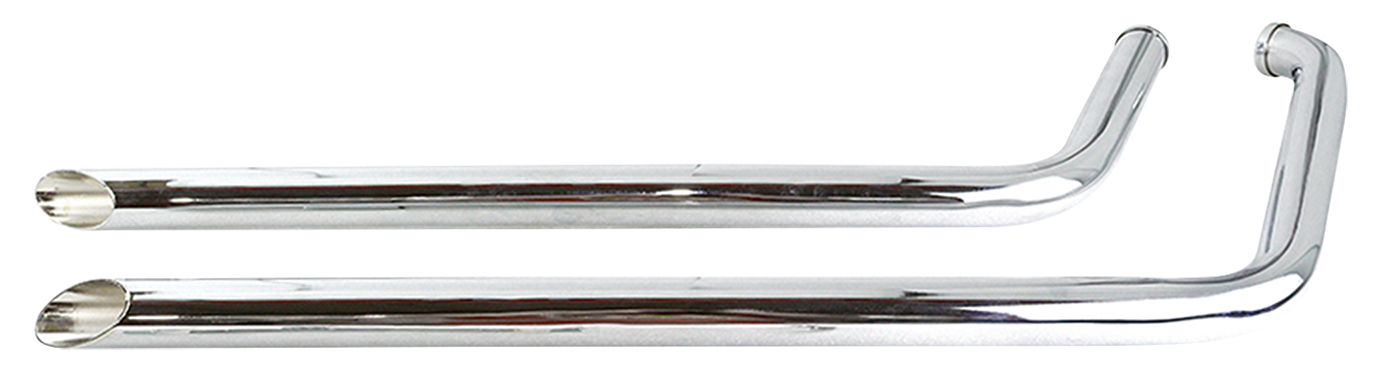 40" Shotgun Drag Pipes Chrome Fxst86 99 Drag Pipe V Twin Mfg Default Title