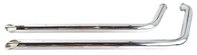 40" Shotgun Drag Pipes Chrome Fxst86 99 Drag Pipe V Twin Mfg Default Title